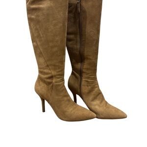 Nine West Tan Heeled Boots